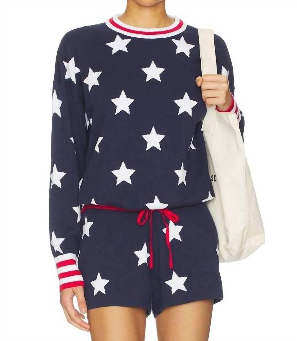 NEW BEACH RIOT women's callie sweater in twilight